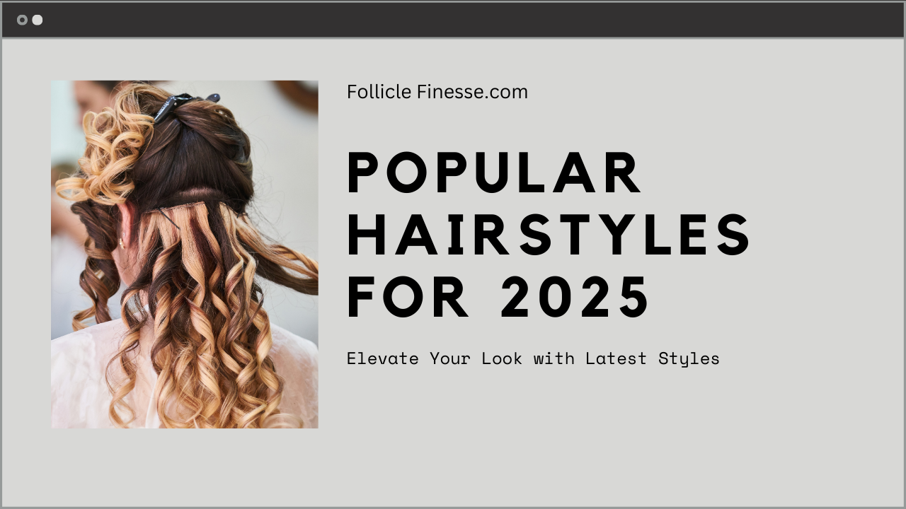 Give me the blog post thumbnail titled '20 Trendiest Hair Color Ideas for 2025'