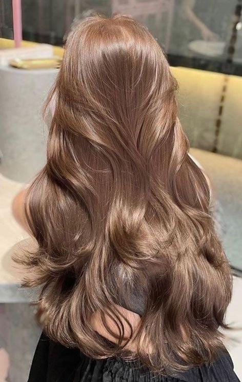 Mocha brown hair color
