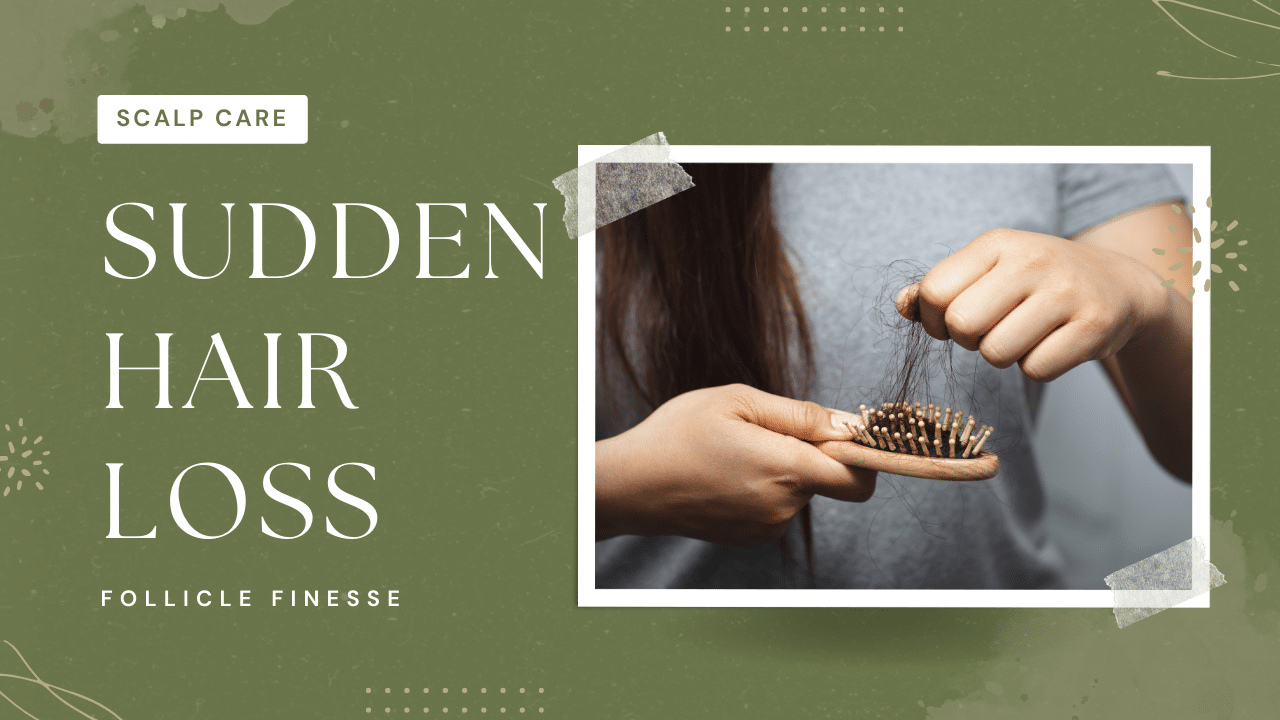 sudden hair loss and their treatments
