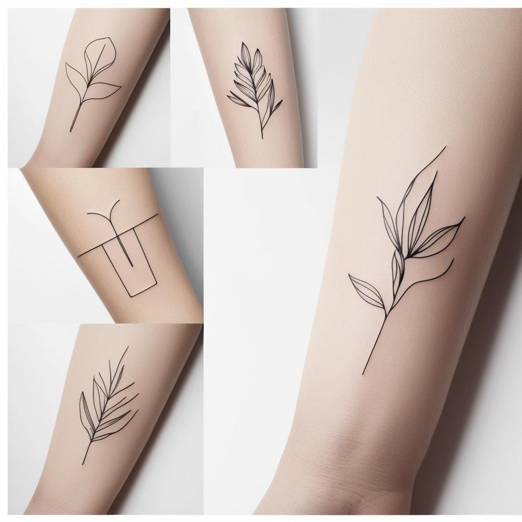 Fine line tattoos are growing in popularity due to their delicate and intricate details. These minimalist designs often feature single-needle work, making them subtle yet elegant.