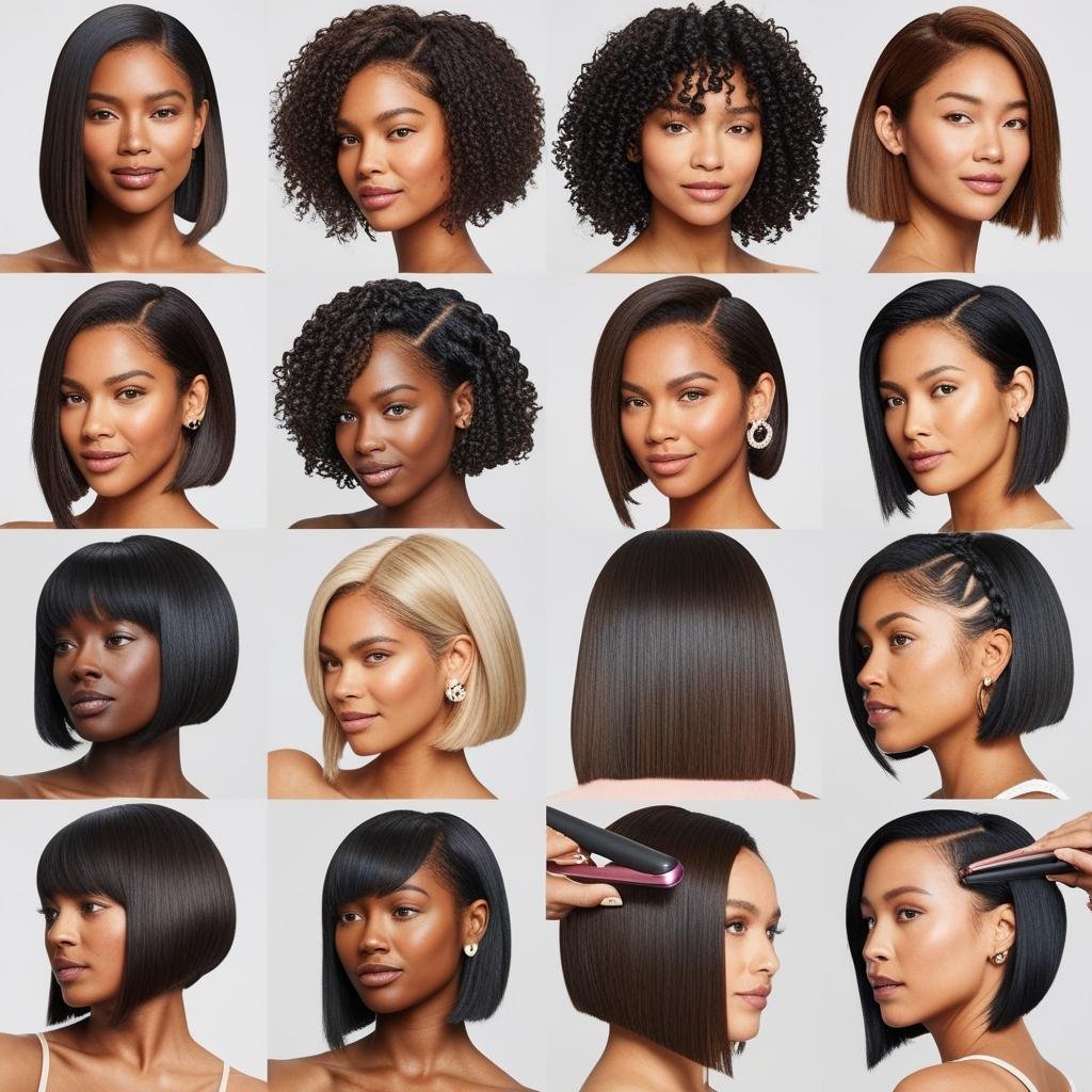 How to Style Short Hair: Easy Tips and Tricks for 2025 14 Bob Styling ideas by Length