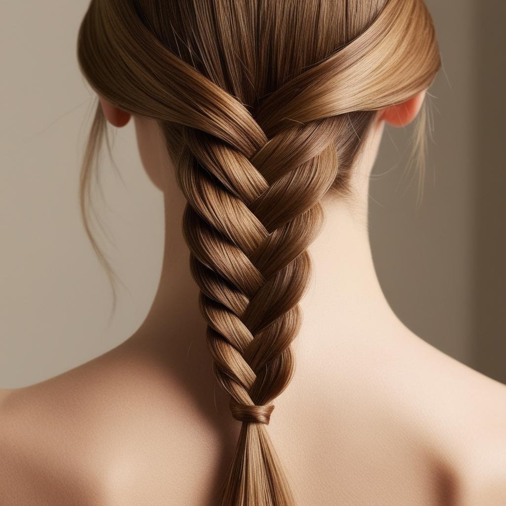 Quick French Braid hairstyle