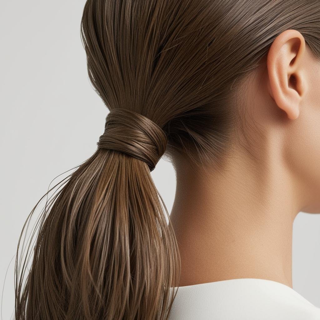 Textured Ponytail hairstyle