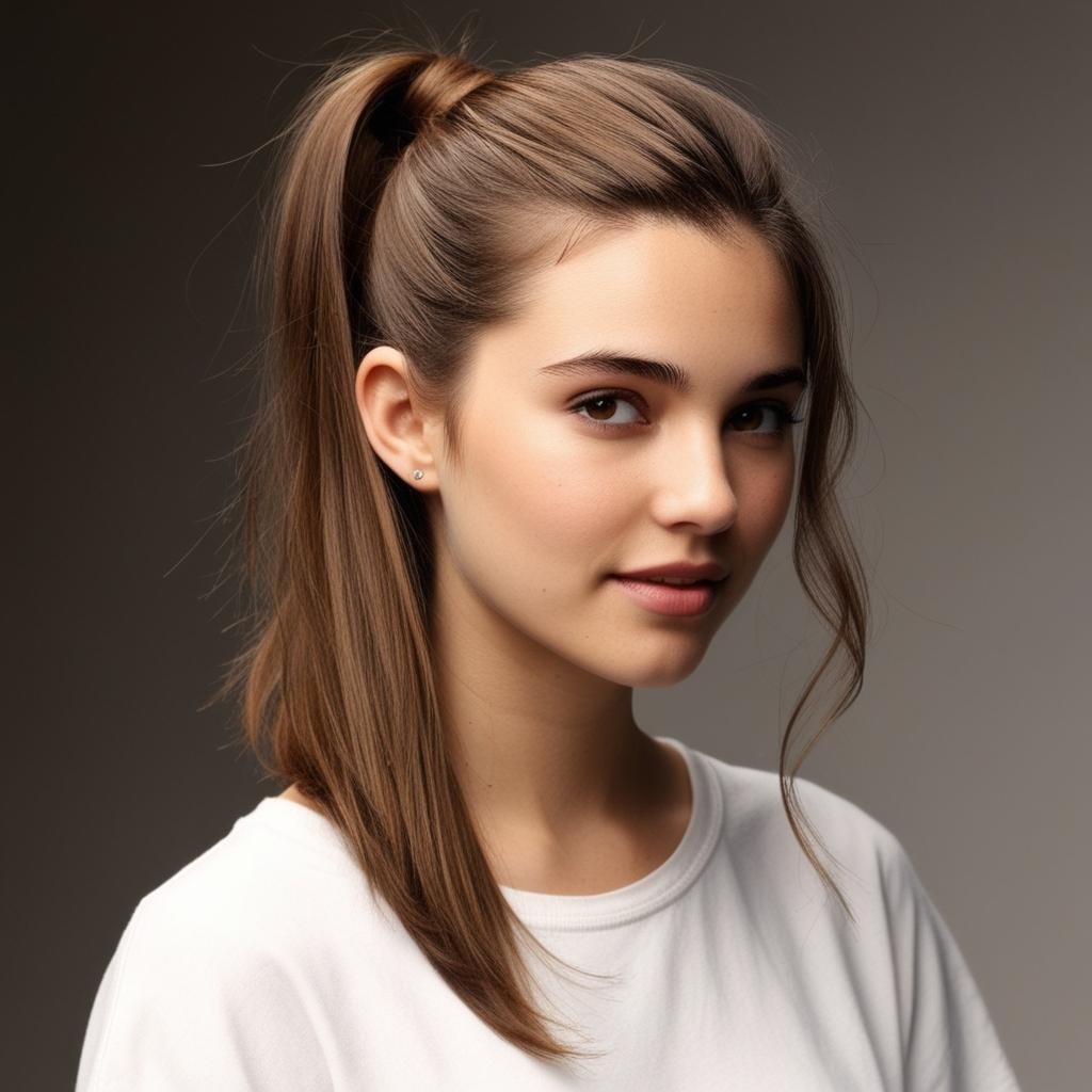 The Classic Ponytail with a Twist hairstyle