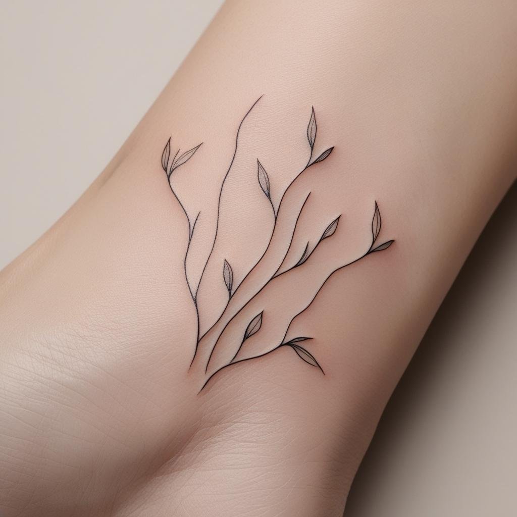 Fine line tattoos are growing in popularity due to their delicate and intricate details. These minimalist designs often feature single-needle work, making them subtle yet elegant.