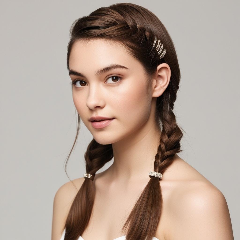 The Classic Ponytail with a Twist hairstyle