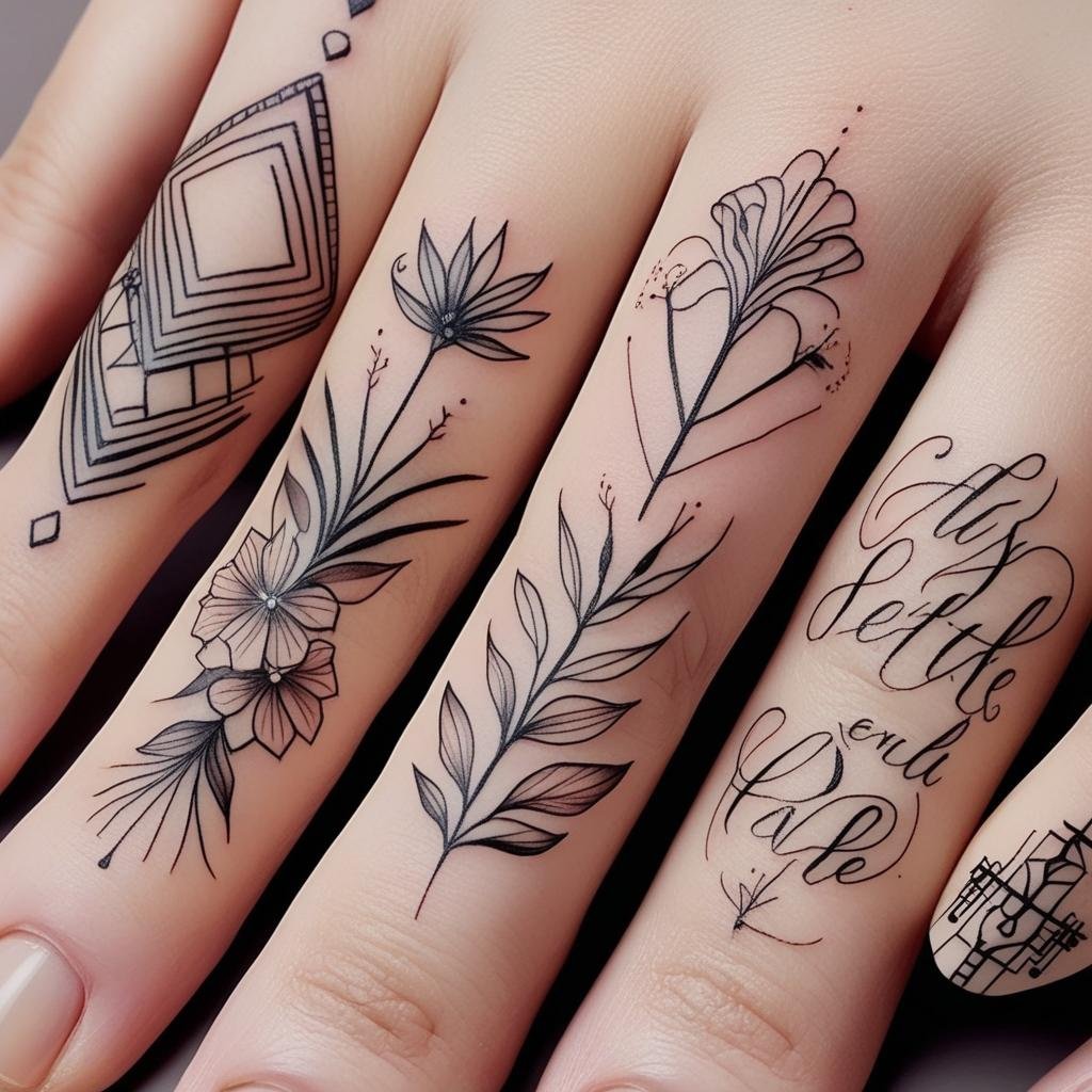 Finger Tattoos for a Chic Look, Finger tattoos are rising in popularity due to their delicate yet fashionable appeal. They add a touch of elegance and personality to the hands