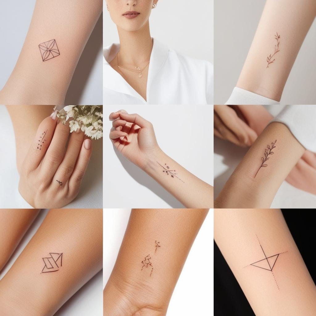Micro Tattoos & Tiny Ink Trends, Small and subtle tattoos are perfect for minimalists, making them one of the biggest trends of 2025. They are quick to get, low commitment, and easy to conceal.